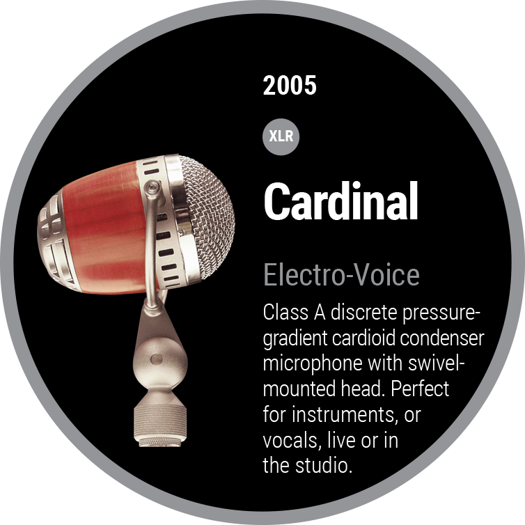 Electro-Voice Microphones - Cardinal